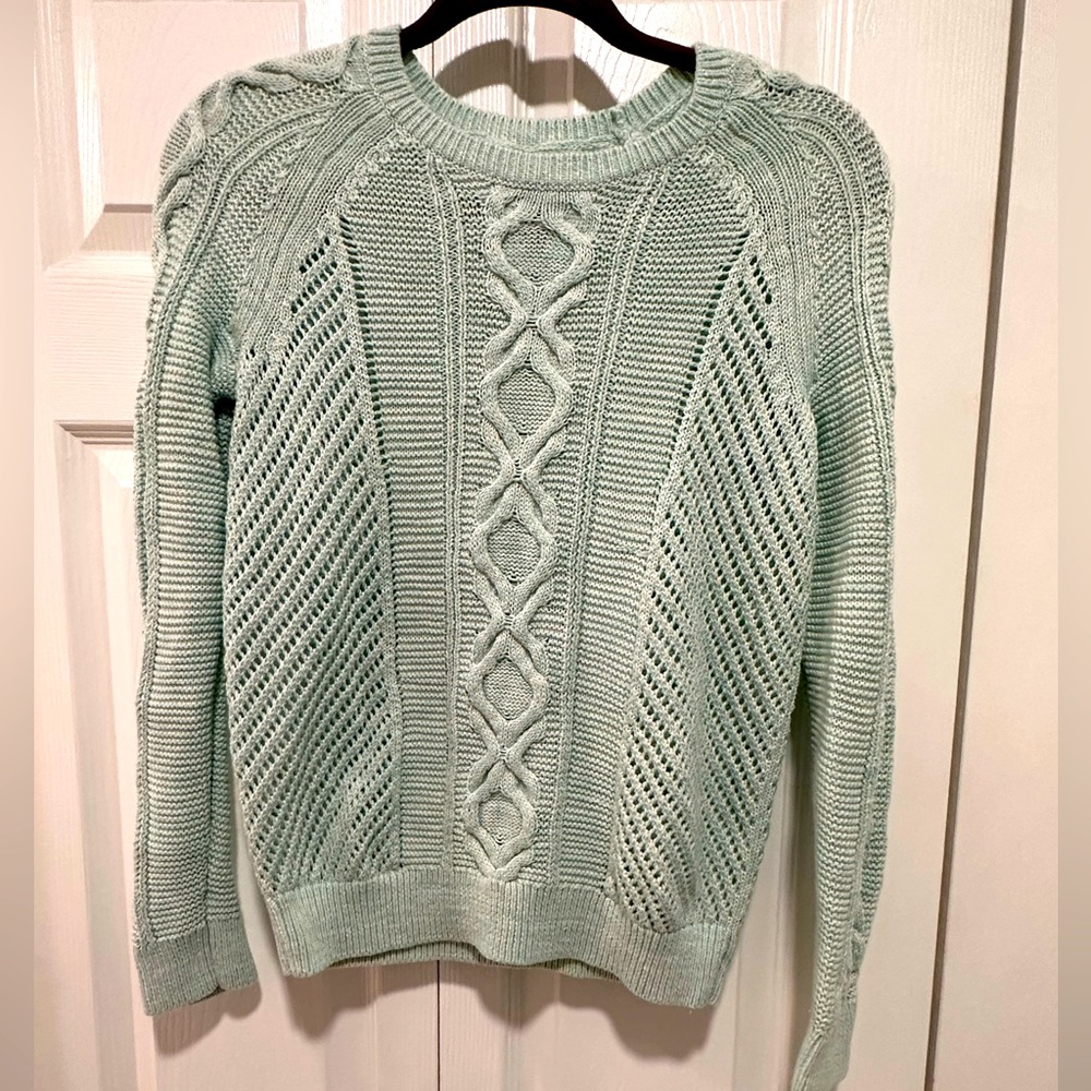 LOFT sweater baby blue
